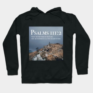 Psalms 111:2 Hoodie